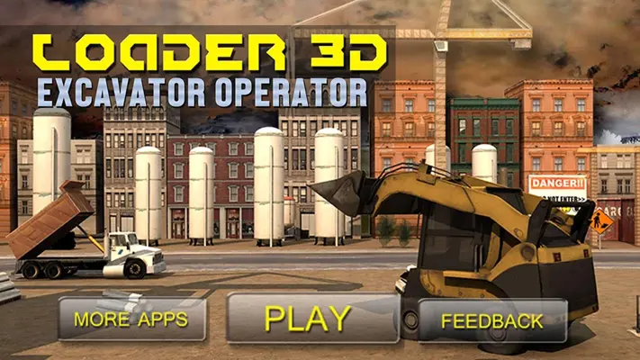 Loader 3d Excavator Operator android App screenshot 1